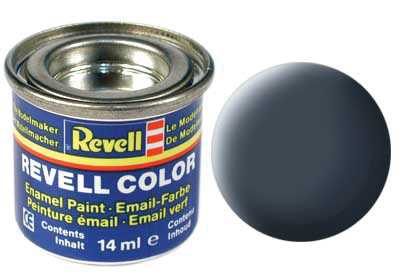 Barva Revell emailová - 32109: matná antracitová šedá (anthracite grey mat) - Barva Revell emailová - 32109: matná antracitová šedá (anthracite grey mat)