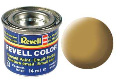 Barva Revell emailová - 32116: matná pískově žlutá (sandy yellow mat) - Barva Revell emailová - 32116: matná pískově žlutá (sandy yellow mat)
