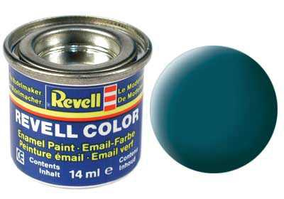 Barva Revell emailová - 32148: matná mořská zelená (sea green mat) - Barva Revell emailová - 32148: matná mořská zelená (sea green mat)