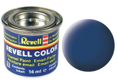Barva Revell emailová - 32156: matná modrá (blue mat) - Barva Revell emailová - 32156: matná modrá (blue mat)