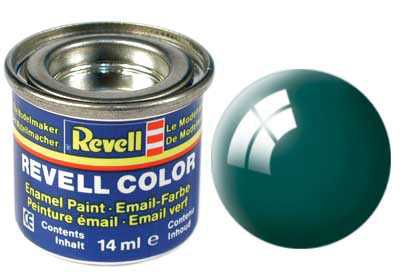 Barva Revell emailová - 32162: leská zelenomodrá (sea green gloss) - Barva Revell emailová - 32162: leská zelenomodrá (sea green gloss)