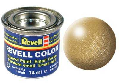 Barva Revell emailová - 32194: metalická zlatá (gold metallic) - Barva Revell emailová - 32194: metalická zlatá (gold metallic)