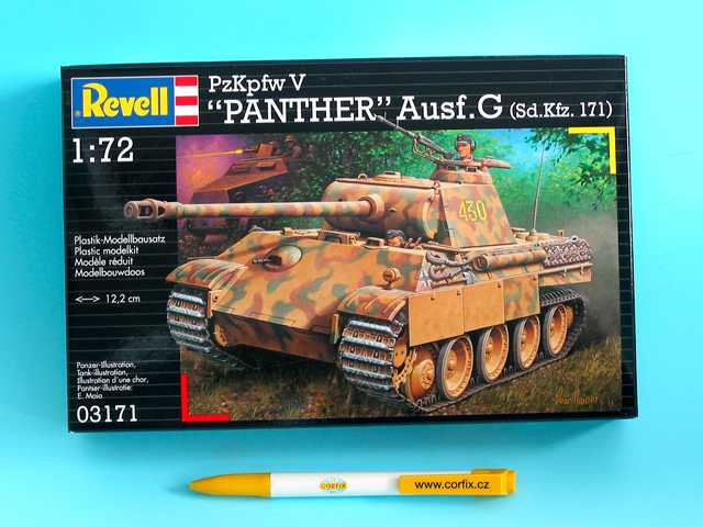 Kpfw. V Panther Ausg. G (1:72) Revell 03171 - Kpfw. V Panther Ausg. G