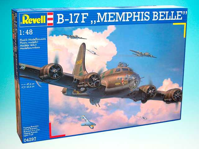B-17 F Memphis Belle (1:48) Revell 04297 - B-17 F Memphis Belle