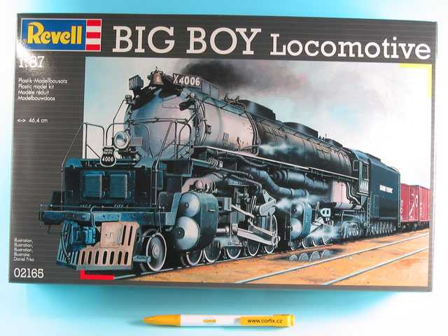 Big Boy Locomotive (1:87) Revell 02165 - Big Boy Locomotive