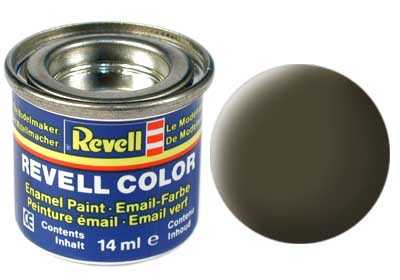 Barva Revell emailová - 32140: matná černozelená (black-green mat) - Barva Revell emailová - 32140: matná černozelená (black-green mat)