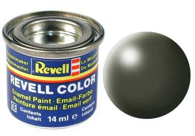 Barva Revell emailová - 32361: hedvábná olivově zelená (olive green silk) - Barva Revell emailová - 32361: hedvábná olivově zelená (olive green silk)
