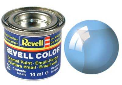 Barva Revell emailová - 32752: transparentní modrá (blue clear) - Barva Revell emailová - 32752: transparentní modrá (blue clear)