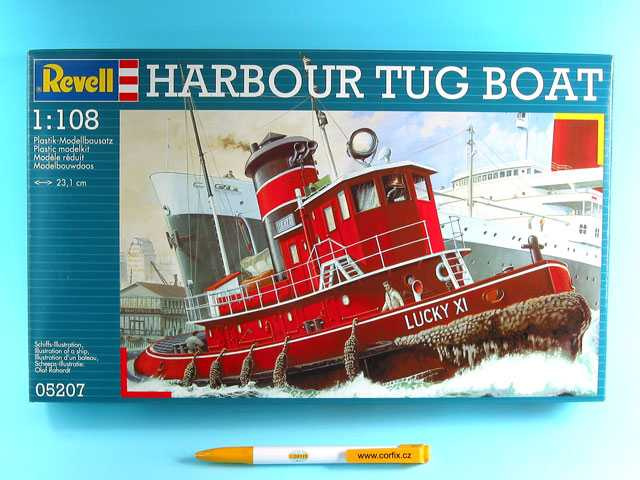 Harbour Tug Boat (1:108) Revell 05207 - Harbour Tug Boat