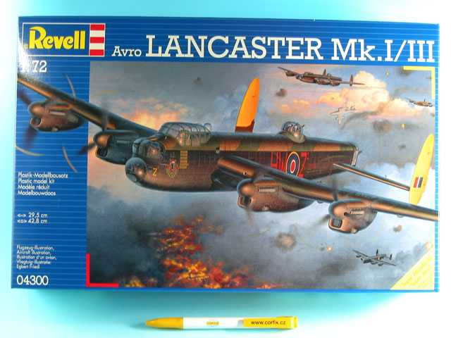 Avro Lancaster Mk.I/III (1:72) Revell 04300 - Avro Lancaster Mk.I/III