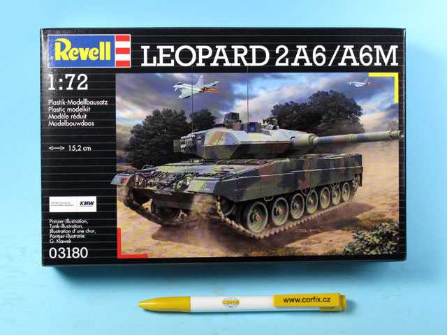"Leopard" 2 A6M (1:72) Revell 03180 - "Leopard" 2 A6M