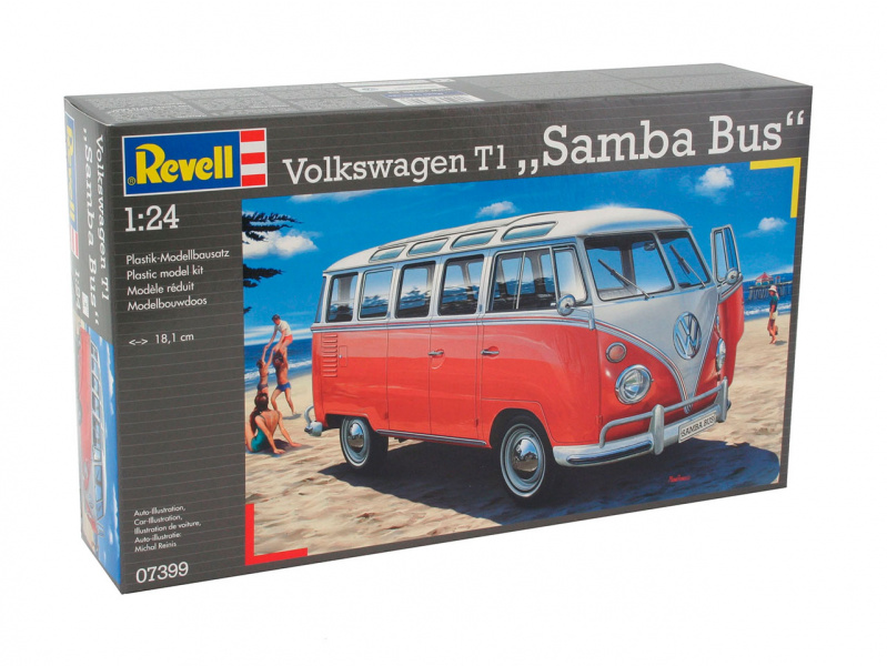 VW T1 SAMBA BUS (1:24) Revell 07399 - VW T1 SAMBA BUS