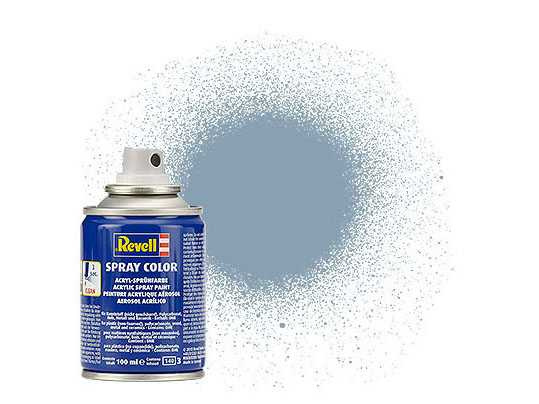 Barva Revell ve spreji - 34374: hedvábná šedá (grey silk) - Barva Revell ve spreji - 34374: hedvábná šedá (grey silk)