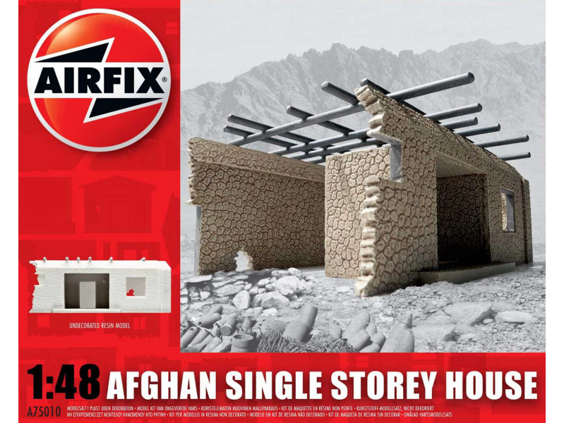 Afghan Single Storey House (1:48) Airfix A75010 - Afghan Single Storey House