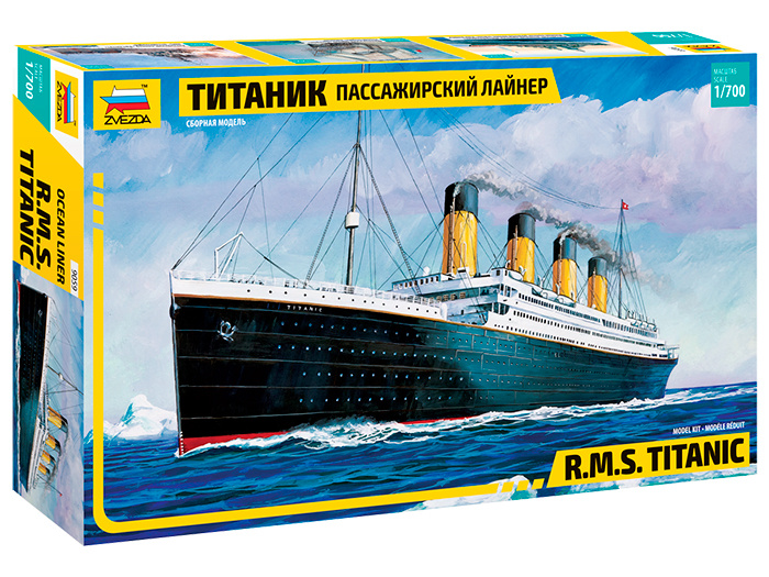 R.M.S. Titanic (1:700) Zvezda 9059 - R.M.S. Titanic