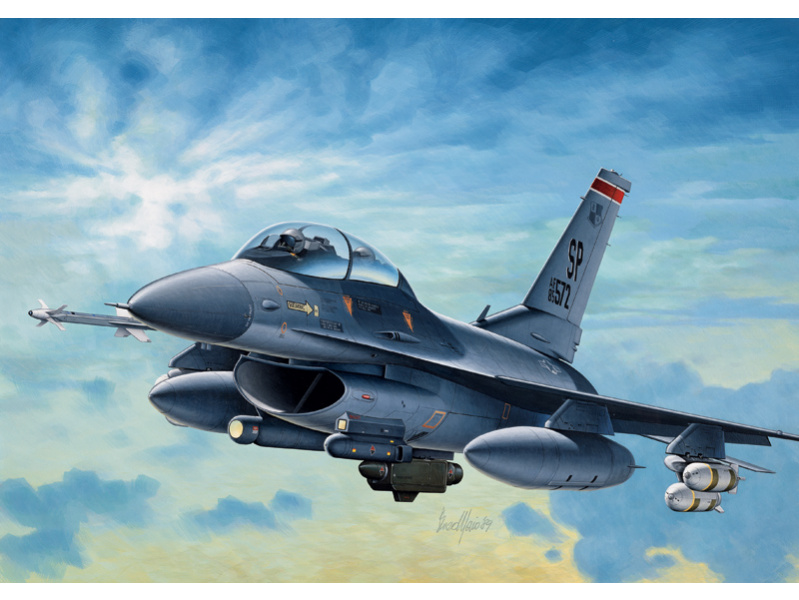 F-16C/D NIGHT FALCON (1:72) Italeri 0188 - F-16C/D NIGHT FALCON