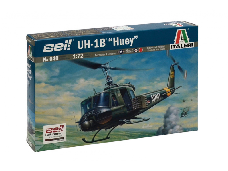 UH-1B HUEY (1:72) Italeri 0040 - UH-1B HUEY
