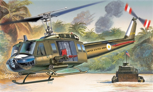 UH-1D IROQUOIS (1:72) Italeri 1247 - UH-1D IROQUOIS
