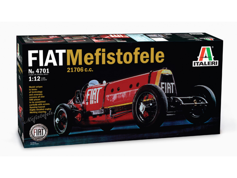 FIAT MEFISTOFELE (1:12) Italeri 4701 - FIAT MEFISTOFELE