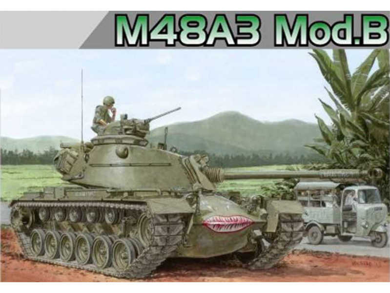 M48A3 Mod B. (1:35) Dragon 3544 - M48A3 Mod B.