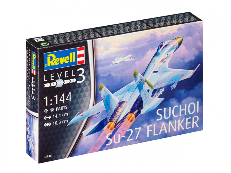 Su-27 Flanker (1:144) Revell 03948 - Su-27 Flanker