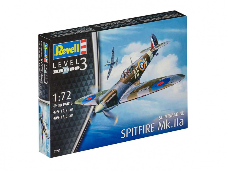 Spitfire Mk. IIa (1:72) Revell 03953 - Spitfire Mk. IIa