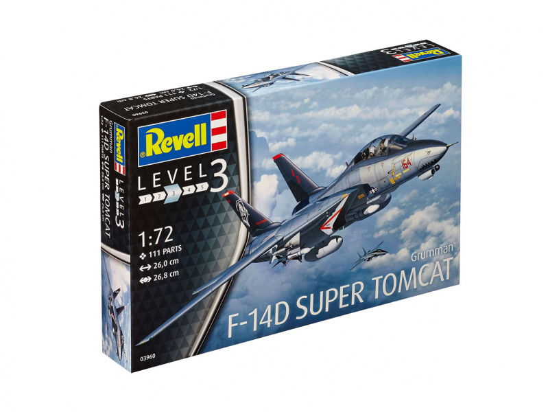 F-14D Super Tomcat (1:72) Revell 03960 - F-14D Super Tomcat
