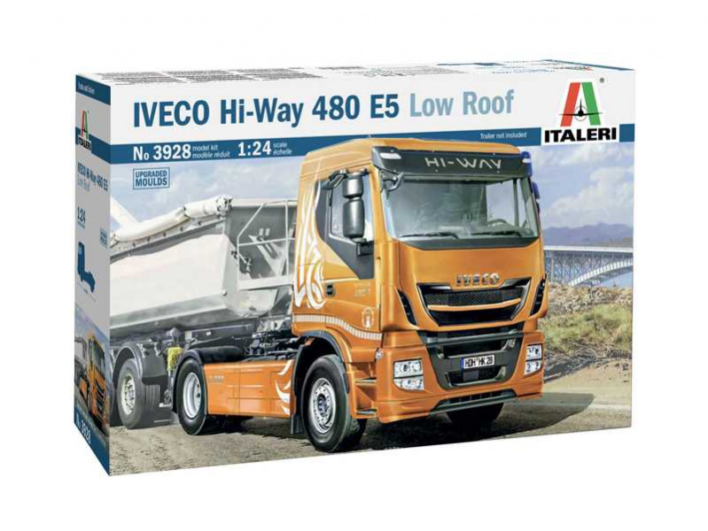 IVECO HI-WAY 490 E5 (Low Roof) (1:24) Italeri 3928 - IVECO HI-WAY 490 E5 (Low Roof)