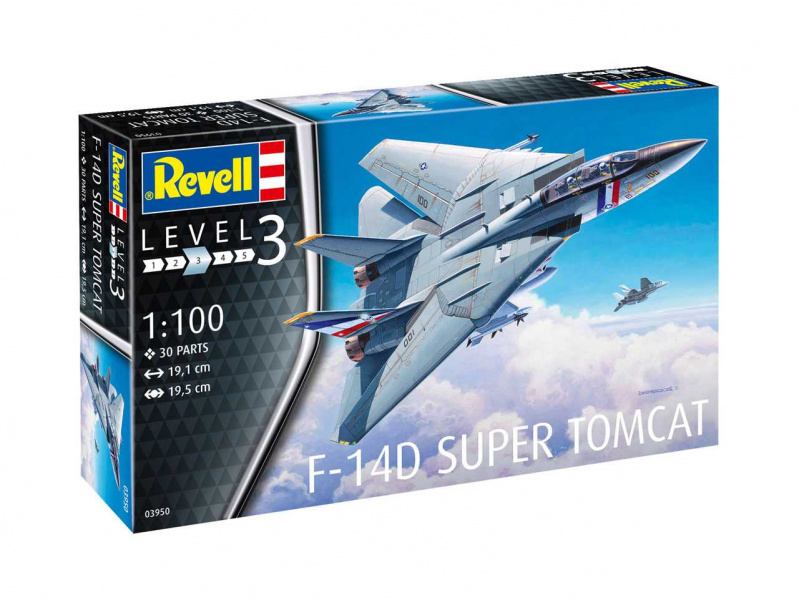 F-14D Super Tomcat (1:100) Revell 03950 - F-14D Super Tomcat