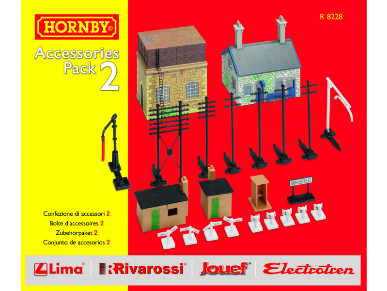 Rozšíření trati sada HORNBY R8228 - Building Extension Pack 2 Hornby R8228 - Rozšíření trati sada HORNBY R8228 - Building Extension Pack 2