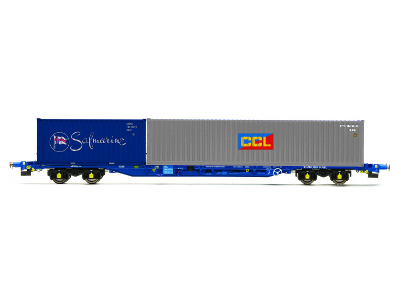 Vagón nákladní HORNBY R6794 - Tiphook KFA Container Wagon Hornby R6794 - Vagón nákladní HORNBY R6794 - Tiphook KFA Container Wagon