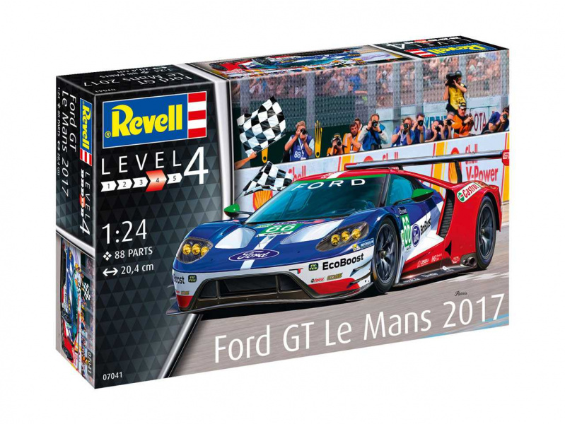Ford GT Le Mans 2017 (1:24) Revell 07041 - Ford GT Le Mans 2017