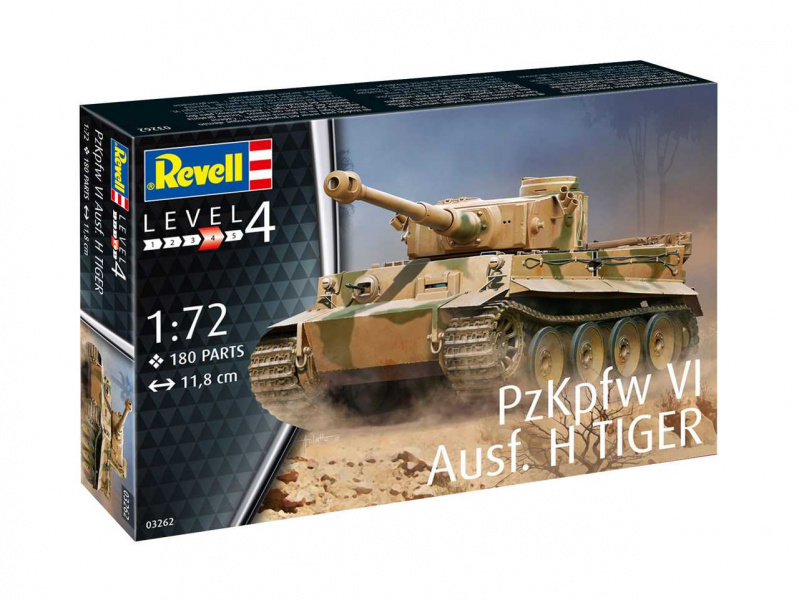PzKpfw VI Ausf. H Tiger (1:72) Revell 03262 - PzKpfw VI Ausf. H Tiger