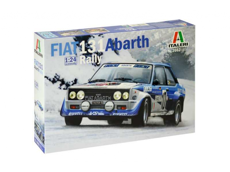 FIAT 131 Abarth Rally (1:24) Italeri 3662 - FIAT 131 Abarth Rally