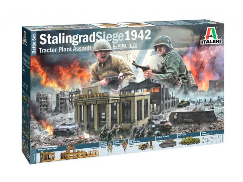 STALINGRAD SIEGE 1942 (1:72) Italeri 6193 - STALINGRAD SIEGE 1942