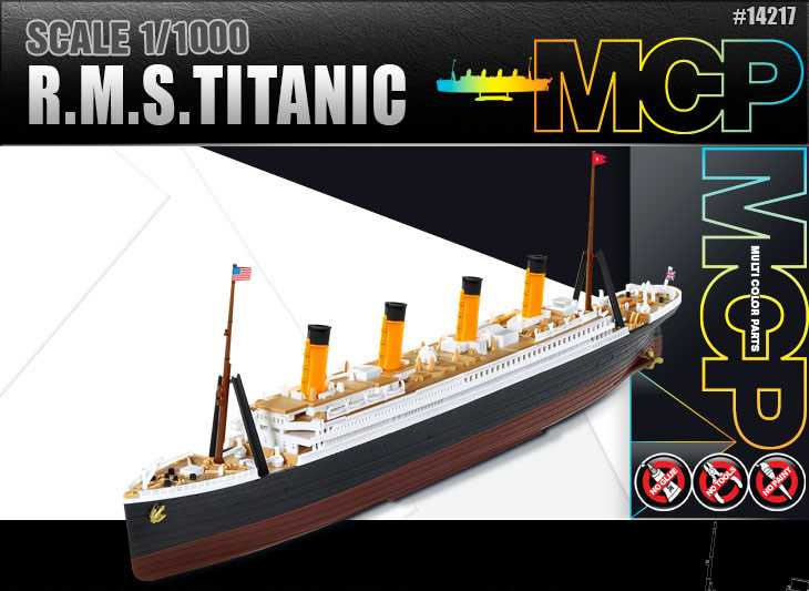 RMS TITANIC MCP (1:1000) Academy 14217 - RMS TITANIC MCP