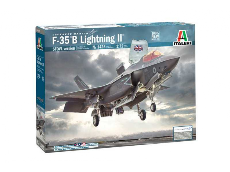 F-35 B Lightning II STOVL version (1:72) Italeri 1425 - F-35 B Lightning II STOVL version