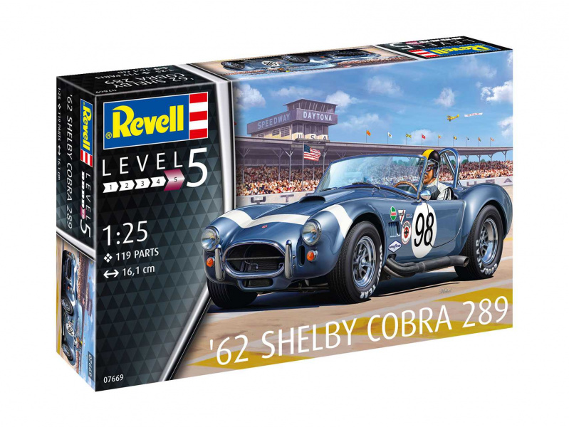 '62 Shelby Cobra 289 (1:25) Revell 07669 - '62 Shelby Cobra 289