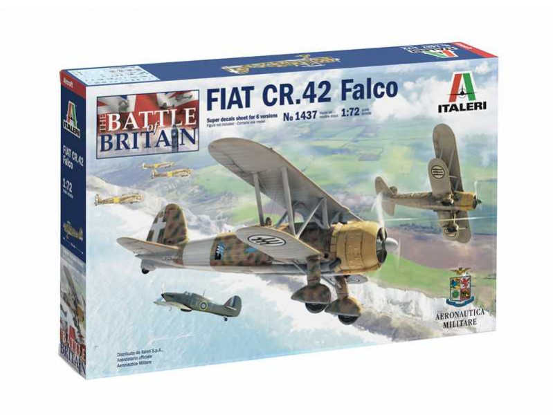 FIAT CR.42 Falco (1:72) Italeri 1437 - FIAT CR.42 Falco