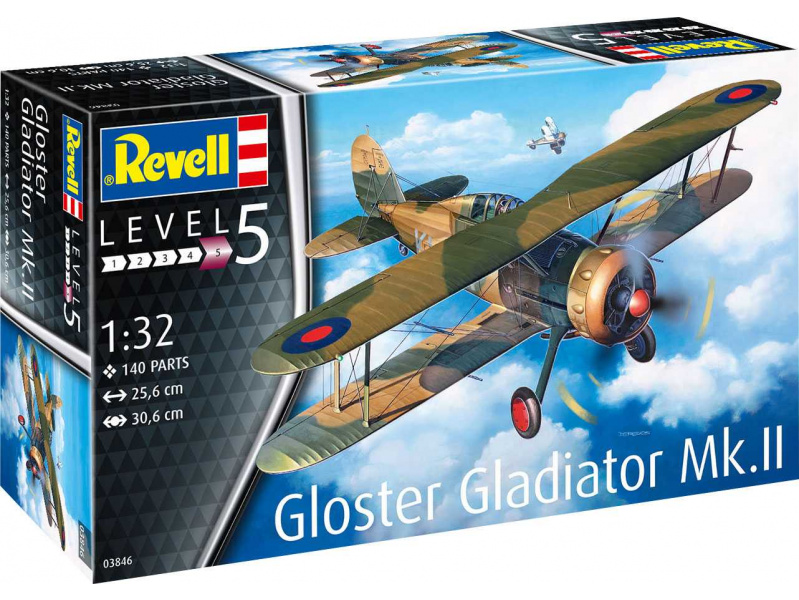 Gloster Gladiator Mk. II (1:32) Revell 03846 - Gloster Gladiator Mk. II