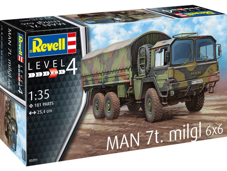 MAN 7t Milgl (1:35) Revell 03291 - MAN 7t Milgl