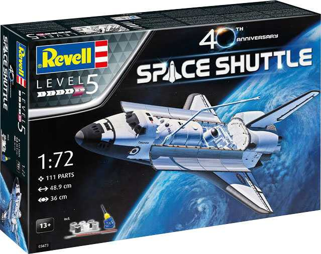 Space Shuttle - 40th Anniversary (1:72) Revell 05673 - Space Shuttle - 40th Anniversary