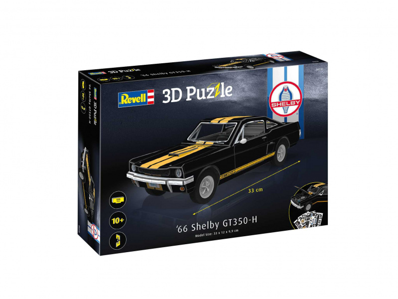 `66 Shelby Mustang GT350 Revell 00220 - `66 Shelby Mustang GT350