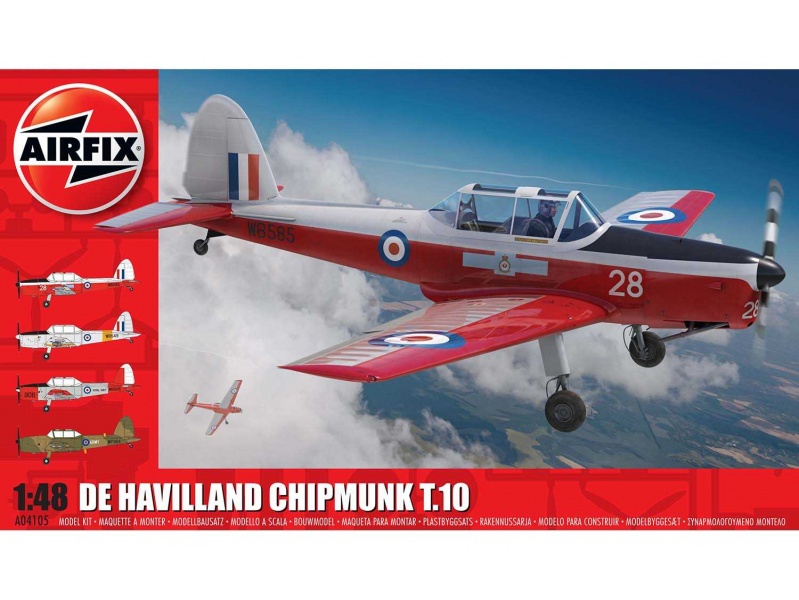 de Havilland Chipmunk T.10 (1:48) Airfix A04105 - de Havilland Chipmunk T.10