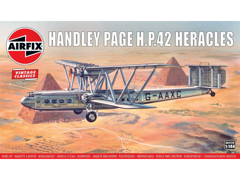Handley Page H.P.42 Heracles (1:144) Airfix A03172V - Handley Page H.P.42 Heracles
