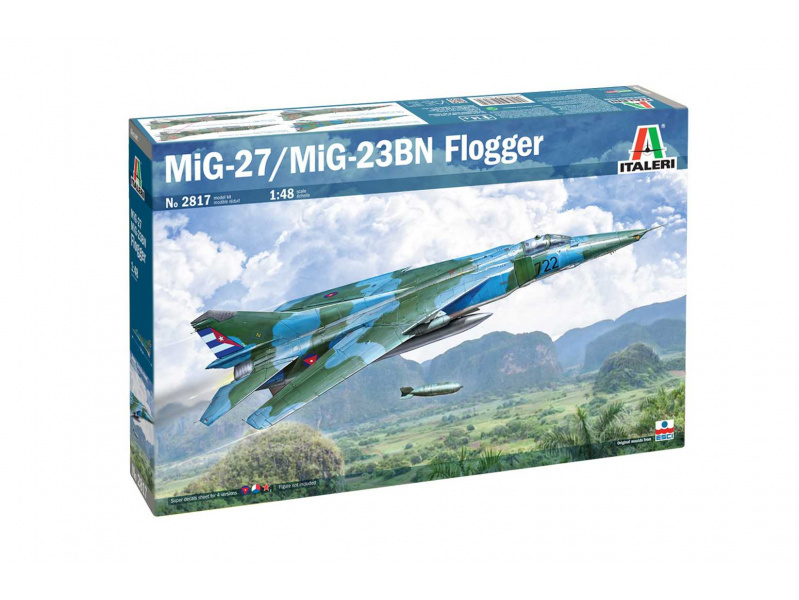 MiG-27 Flogger D (1:48) Italeri 2817 - MiG-27 Flogger D