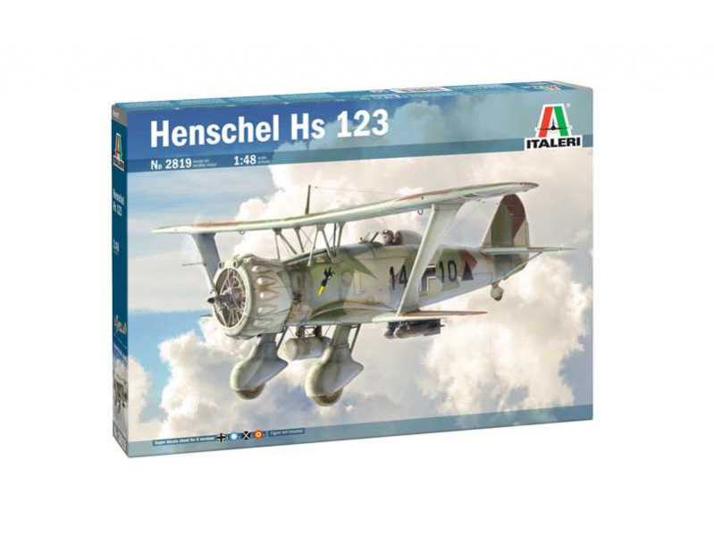 Henschel Hs 123 (1:48) Italeri 2819 - Henschel Hs 123