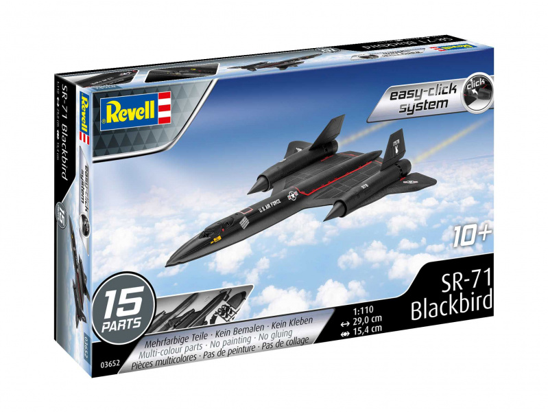 SR-71 Blackbird (1:110) Revell 03652 - SR-71 Blackbird