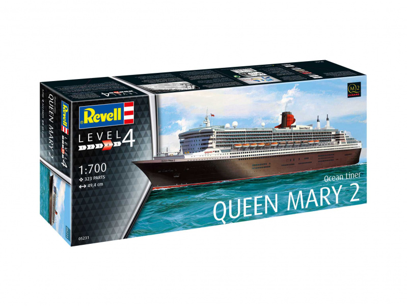 Queen Mary 2 (1:700) Revell 05231 - Queen Mary 2