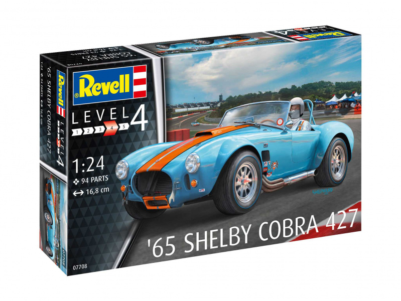 65 Shelby Cobra 427 (1:24) Revell 07708 - 65 Shelby Cobra 427
